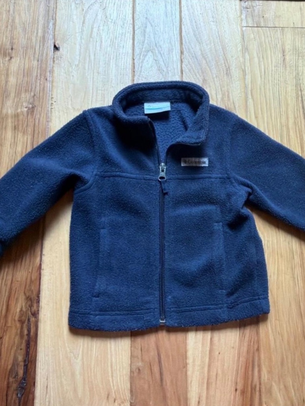 Columbia Fleece Jacket Boys 0-24 Months Navy Blue